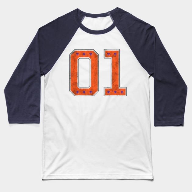 01 General Lee Style Baseball T-Shirt by Drop23